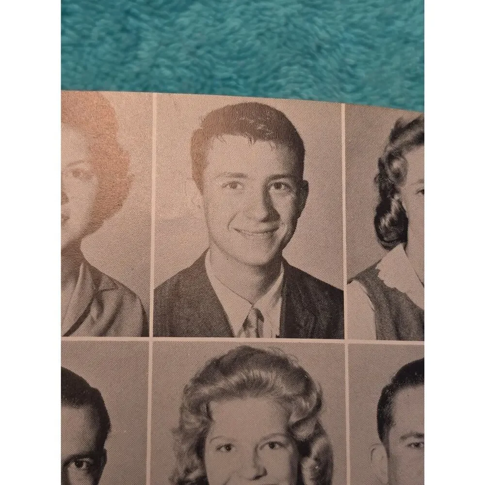 1960 Thomas Jefferson High School Yearbook Dallas TX - Michael Nesmith Monkees